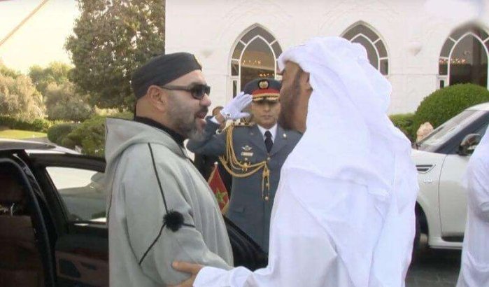 Koning Mohammed VI in de Verenigde Arabische Emiraten (video)