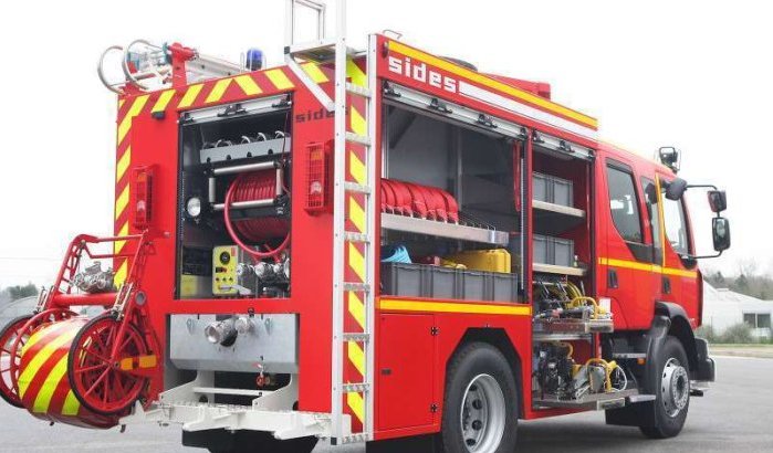 Marokko ontvangt nieuwe brandweerwagens (video)