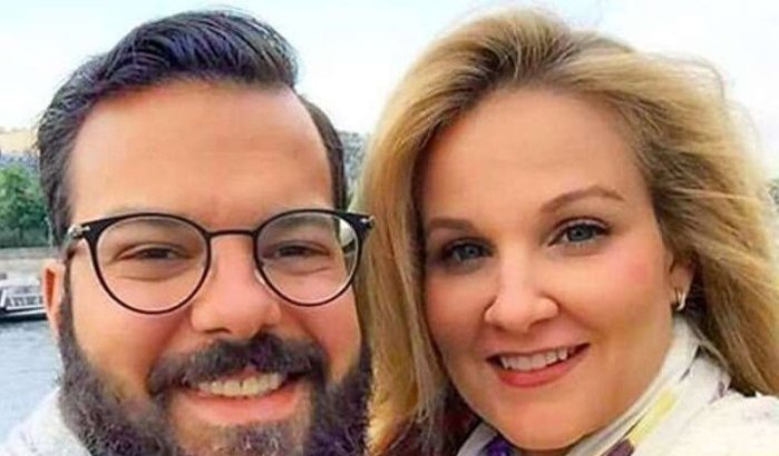 Foto Prins Moulay Ismaïl en zijn vrouw Anissa Lehmkuhl gaat viraal