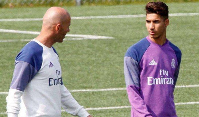 Na Zidane wordt ook Achraf Hakimi terug bij Real Madrid verwacht