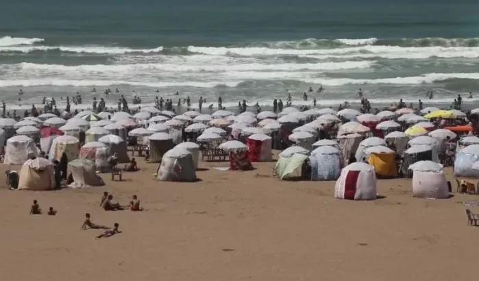 Wildkamperen bederft strandplezier in Marokko