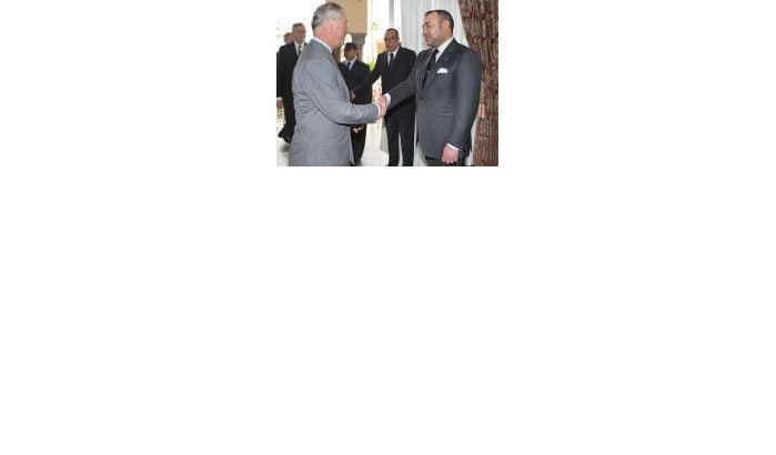 Prins Charles en Camilla in Marokko