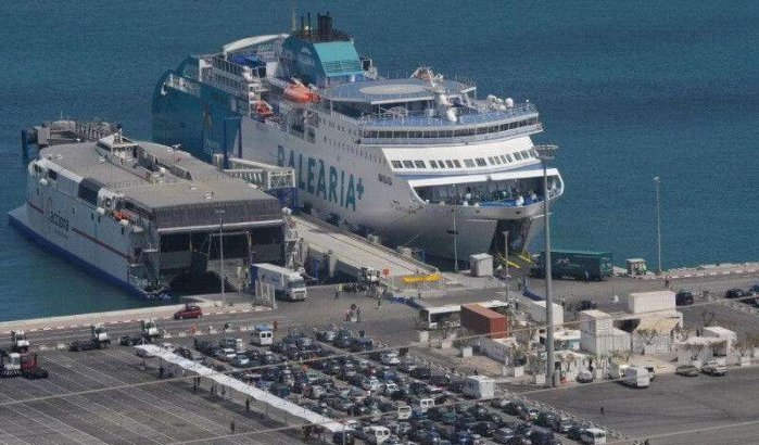 Paniek in Tanger Med door Italiaanse boot met 503 passagiers