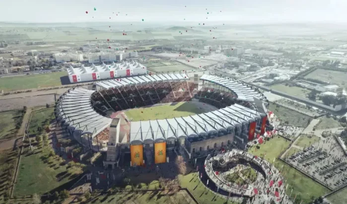 Marokko krijgt 2e grootste voetbalstadion ter wereld