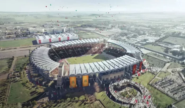 Marokko krijgt 2e grootste voetbalstadion ter wereld