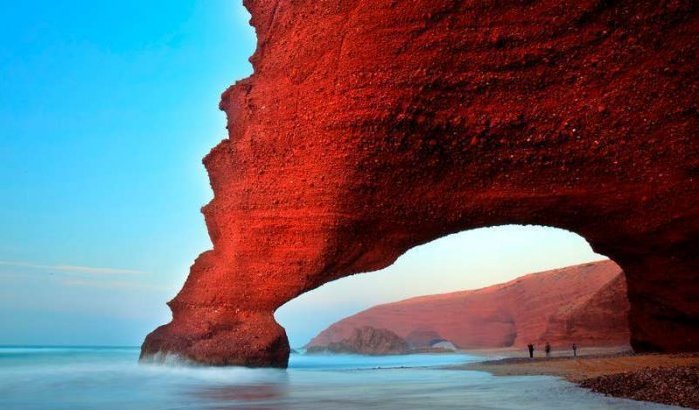 Marokkaanse strand bij beste stranden ter wereld 