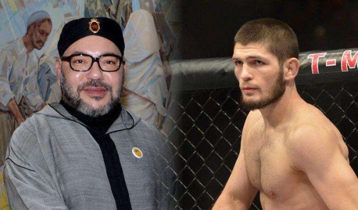 Khabib Nurmagomedov volgende week bij Koning Mohammed VI