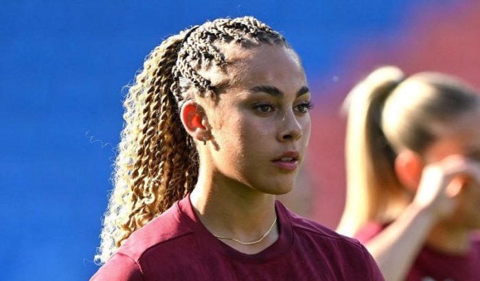 Marokkaans-Zwitserse Alayah Pilgrim maakt furore op Euro 2025