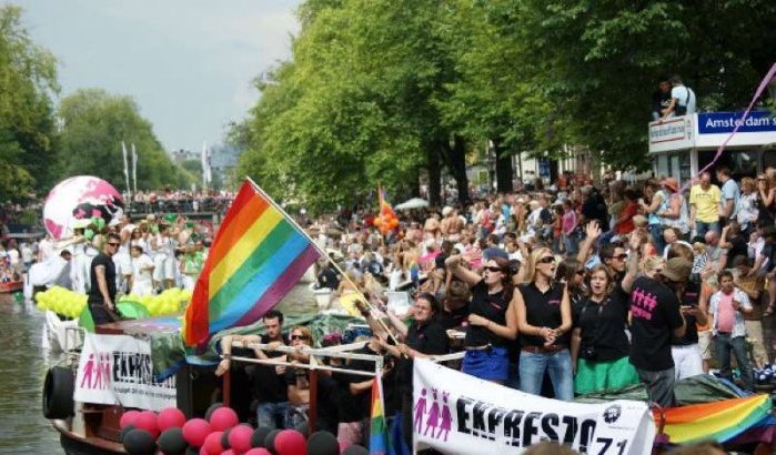 Marokkaanse boot bij Gay Pride Amsterdam
