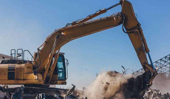Casablanca: winkelcentrum in aanbouw gesloopt