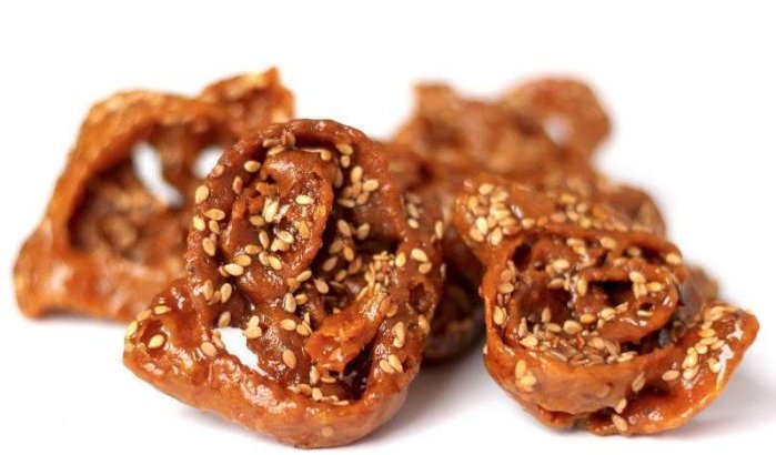 Chebakia topper voor Marokkaanse export tijdens Ramadan