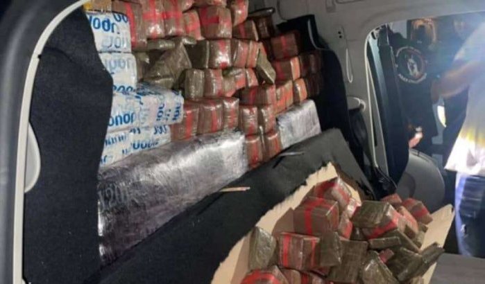 Franse Algerijn opgepakt met 840 kilo hasj in Tanger Med