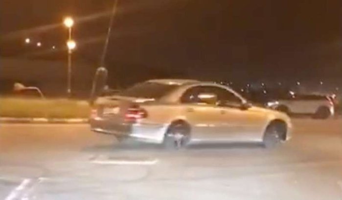 Politie maakt einde aan autoraces op straat in Tanger (video)