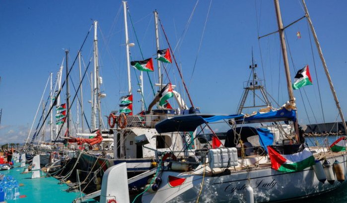 Vloot naar Gaza: Israël arresteert zes Marokkanen