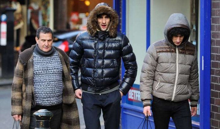 Foto's Marouane Fellaini en zijn familie
