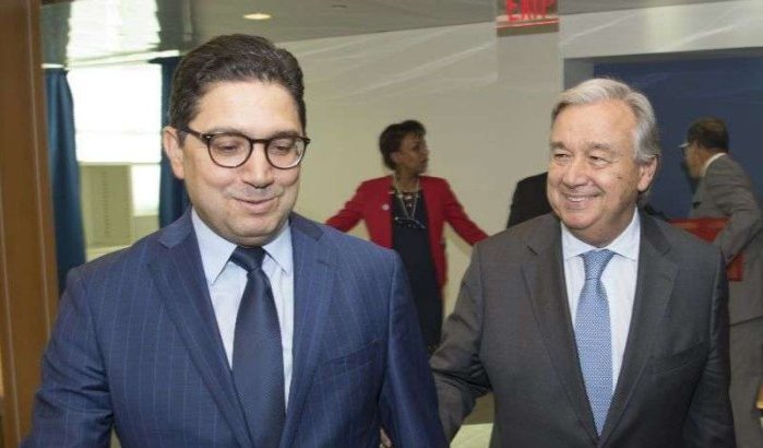 Marokkaanse Sahara: Nasser Bourita ontmoet Antonio Guterrez in New York