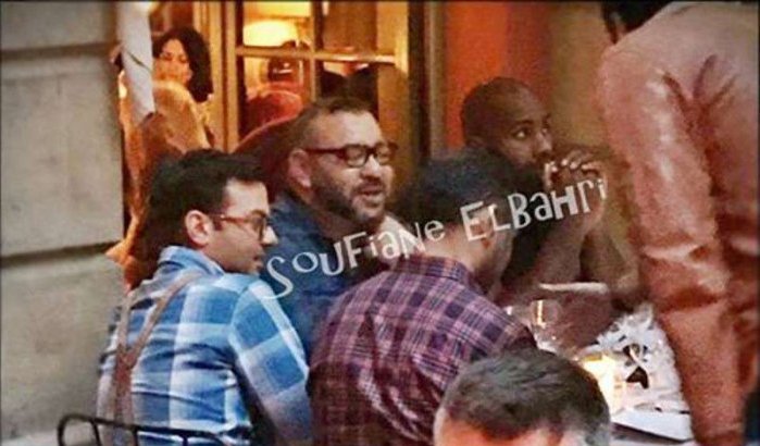 Foto: Koning Mohammed VI, Moulay Ismail en Teddy Riner