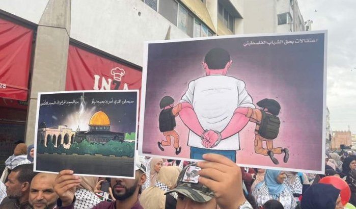 Marokkaanse partijen vieren aanval Hamas op Israël