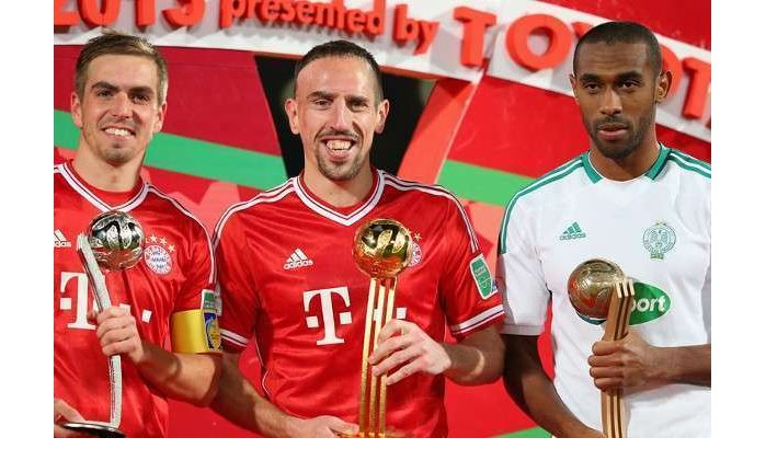 Mouhcine Iajour in top 3 beste spelers WK Clubs Morocco 2013