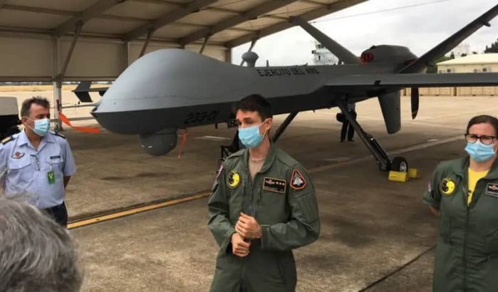 Drones om grenzen Melilla met Marokko te versterken