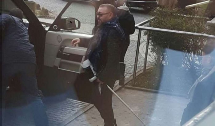 Foto's: Koning Mohammed VI heeft het ziekenhuis verlaten