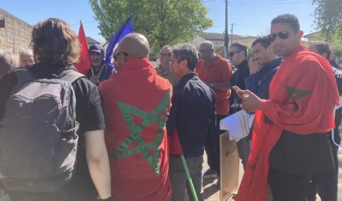 Zware rellen tussen Marokkanen en Polisario-aanhangers in Frankrijk