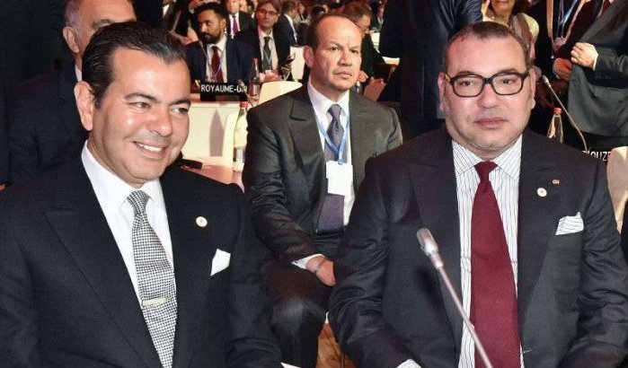 Foto's: Koning Mohammed VI op klimaattop Parijs