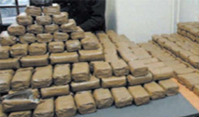 Inbeslagname van twee ton drugs in Errachidia