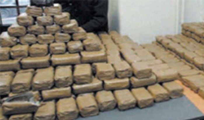 Inbeslagname van twee ton drugs in Errachidia