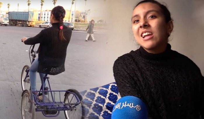 Marokko: gehandicapte Khawla vindt fiets terug dankzij sociale media (video)
