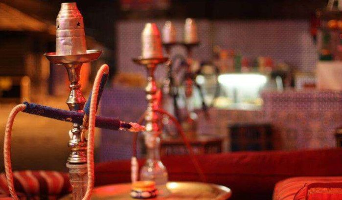 Inval in shishabar die opende ondanks noodtoestand in Casablanca