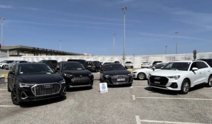 Tientallen gestolen luxe auto's onderschept tijdens Operatie Marhaba