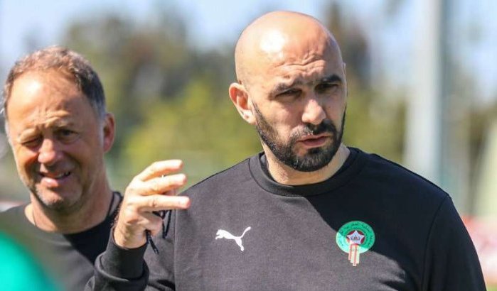 Walid Regragui bedankt fans en spelers na overwinning op Brazilië