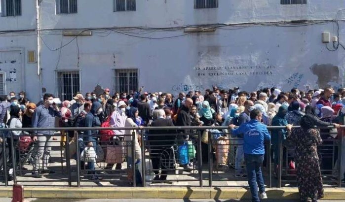 Noodkreet Marokkaanse arbeiders in Sebta en Melilla