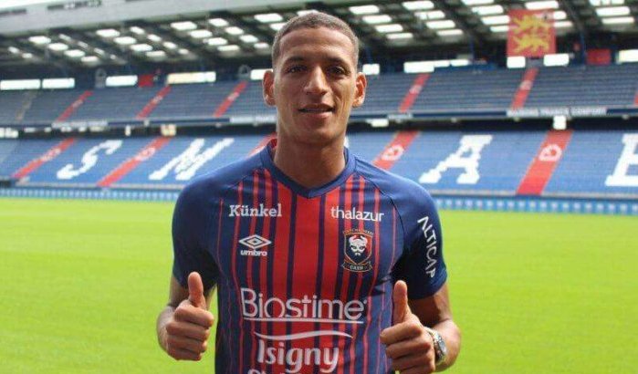 Marokkaanse international Yacine Bammou tekent in Caen