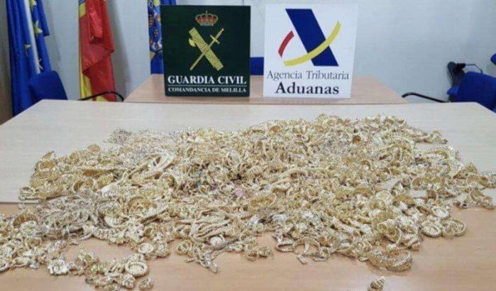 Marokkaan met 26 kilo goud opgepakt in Melilla