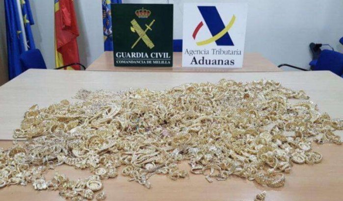 Marokkaan met 26 kilo goud opgepakt in Melilla