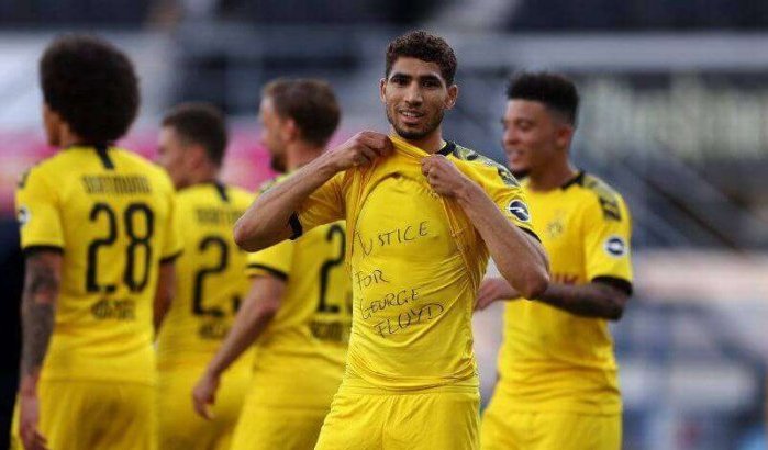 Achraf Hakimi riskeert straf voor steun aan George Floyd
