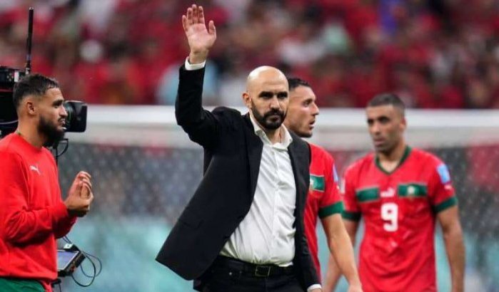 WK 2022: Walid Regragui teleurgesteld maar trots op zijn spelers