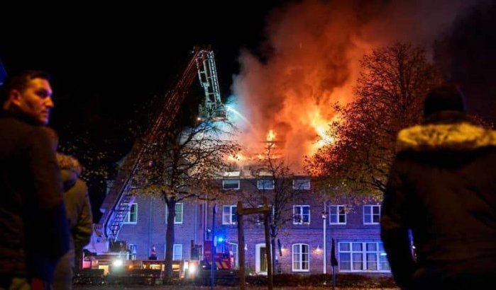 Extreemrechtse Belg opgepakt voor brandstichting asielcentrum
