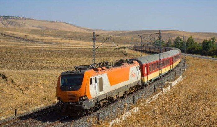 Brand in trein in Marrakech