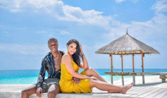 Hamza Mendyl en Maroua Ourahali delen prachtige foto's huwelijksreis