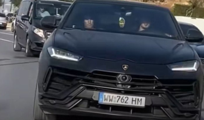 Achraf Hakimi en rapper Morad samen gespot in Tanger (video)