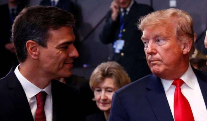 Pedro Sanchez "plagieerde" Trump in zijn brief aan Mohammed VI