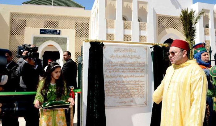 Koning Mohammed VI huldigt Imamschool in