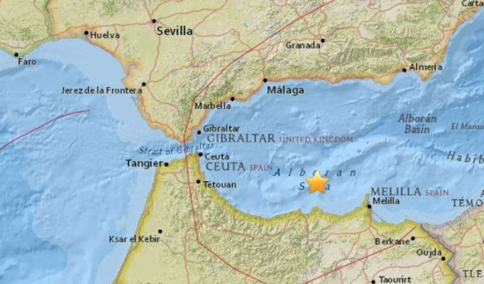 Dubbele aardbeving voor kust Al Hoceima en Nador