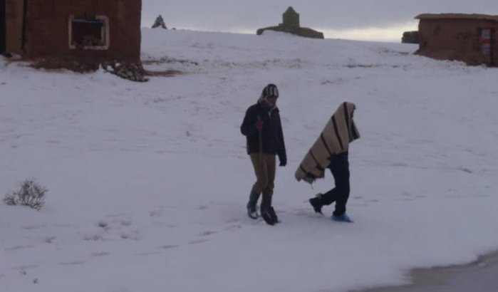 Marokko: koude, sneeuwval en harde windstoten 