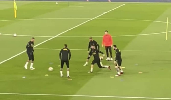 Mbappé, Messi, Neymar en Ramos steken draak met Achraf Hakimi (video)