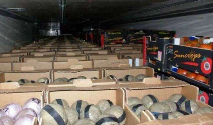 Marokko: vrachtwagen met 480 kg drugs onderschept