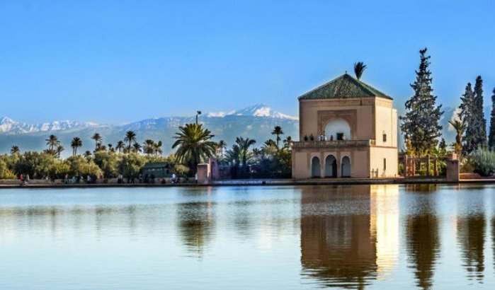 Honderden dode vissen in Menara-bassin in Marrakech